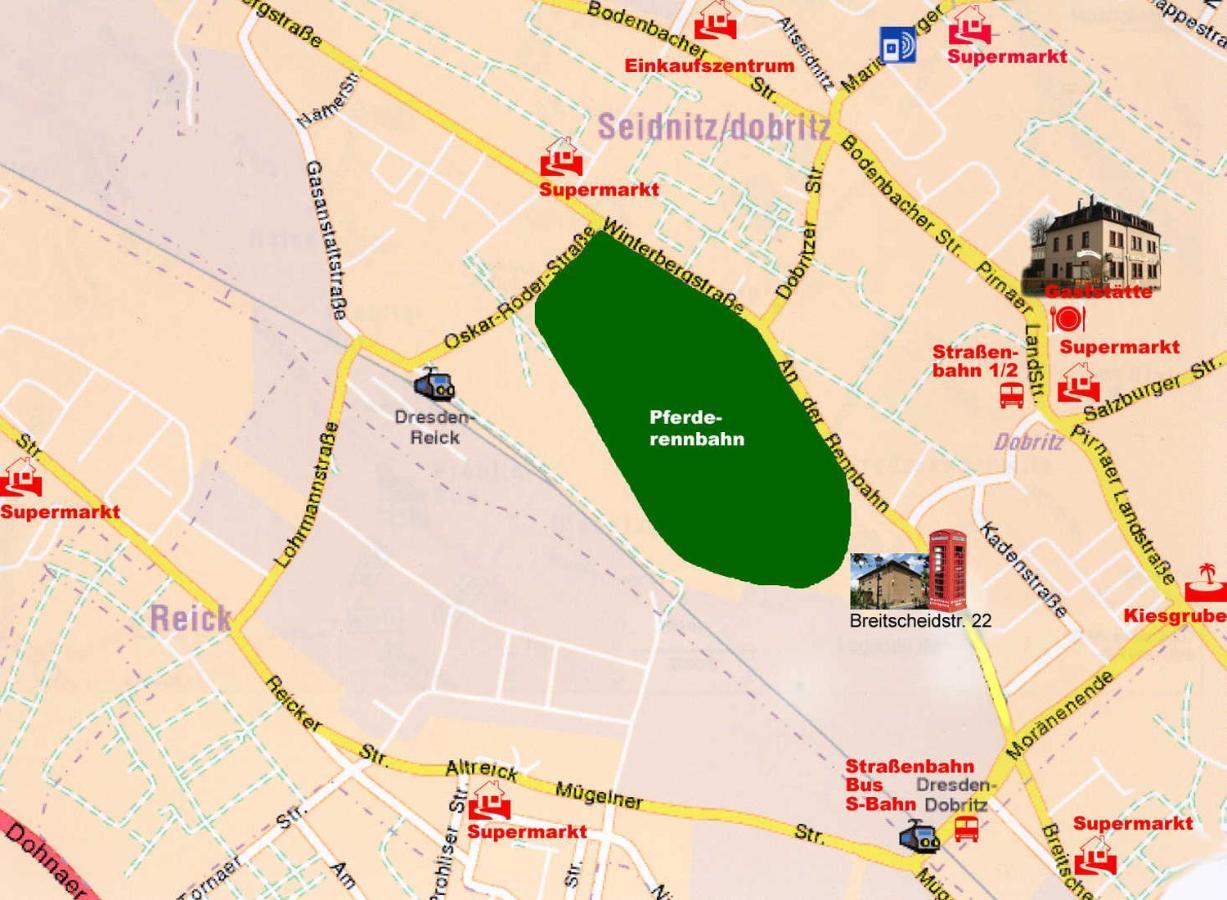 Ferienwohnung Schlupp เดรสเดน ภายนอก รูปภาพ
